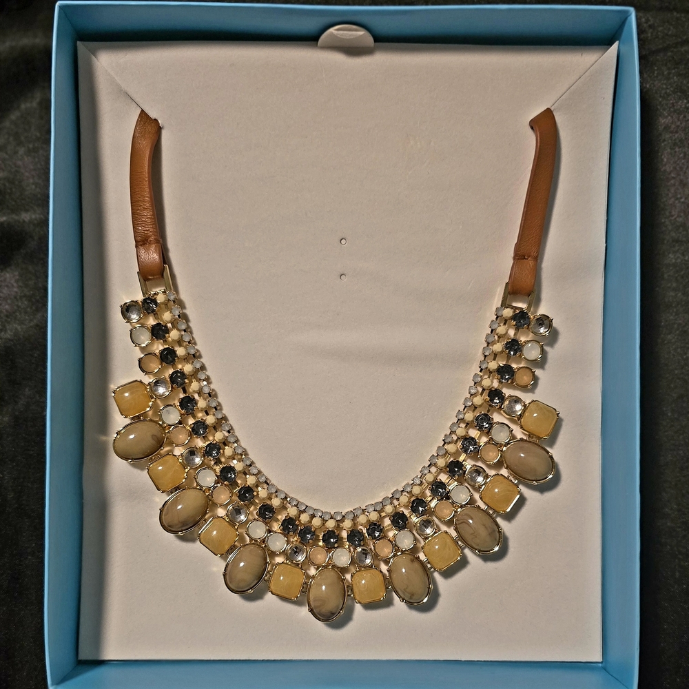 3 Lulu Avenue High Fashion Statement Necklaces $25 each or $65 for all 3
